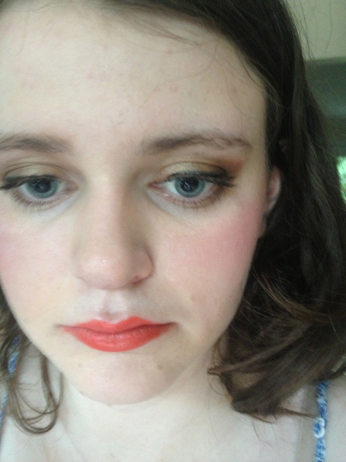 better look at the eyes - without flash