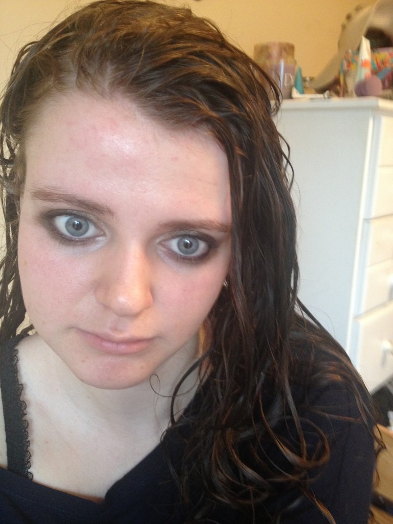 Before - my naked face 