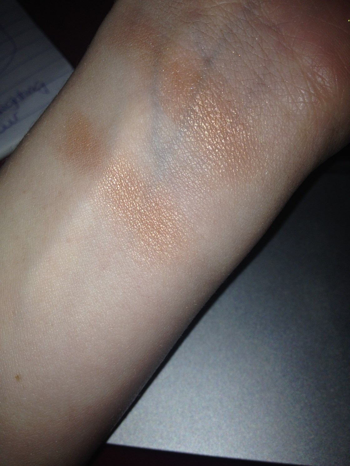light vs heavy swatch