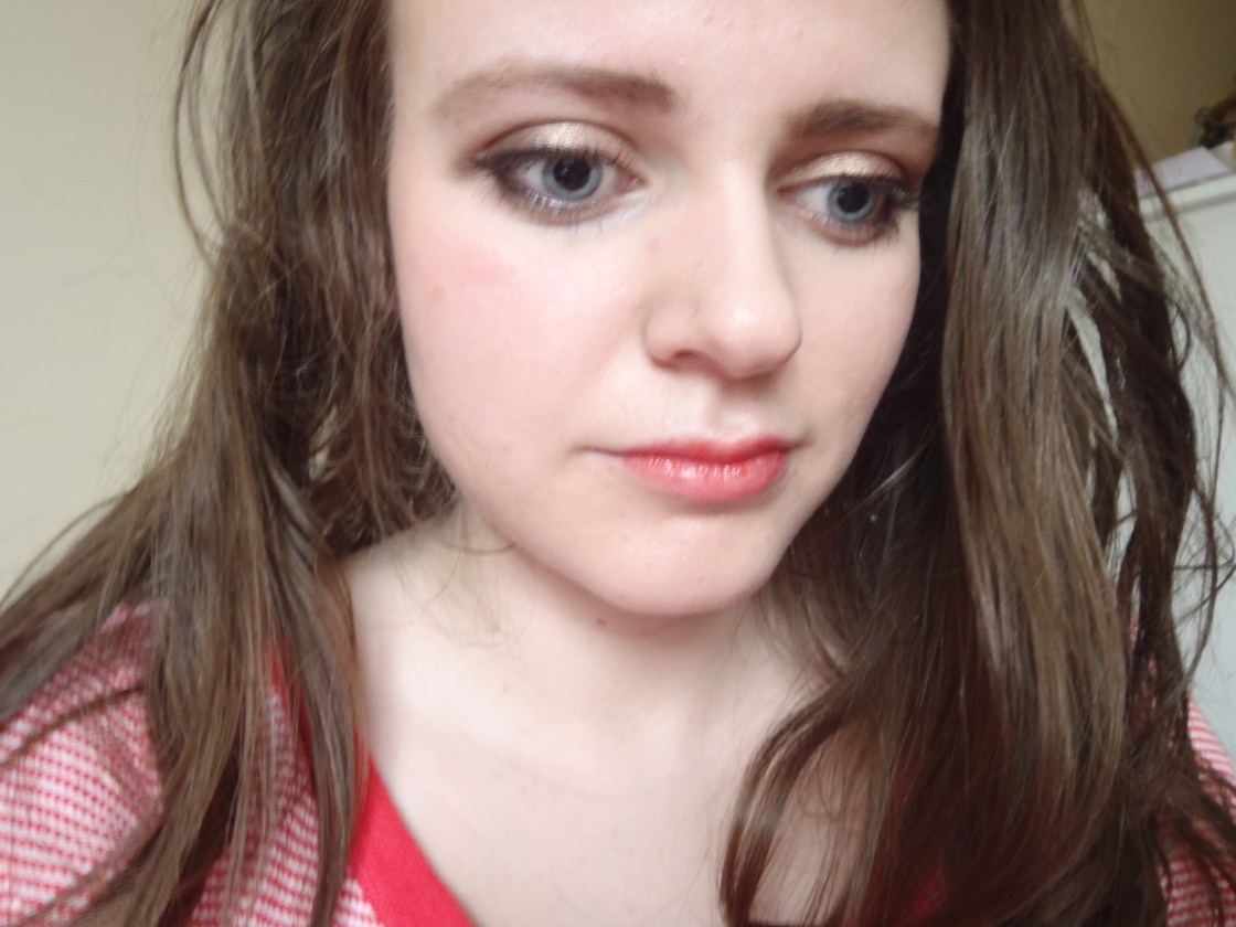 worn with full-faced makeup