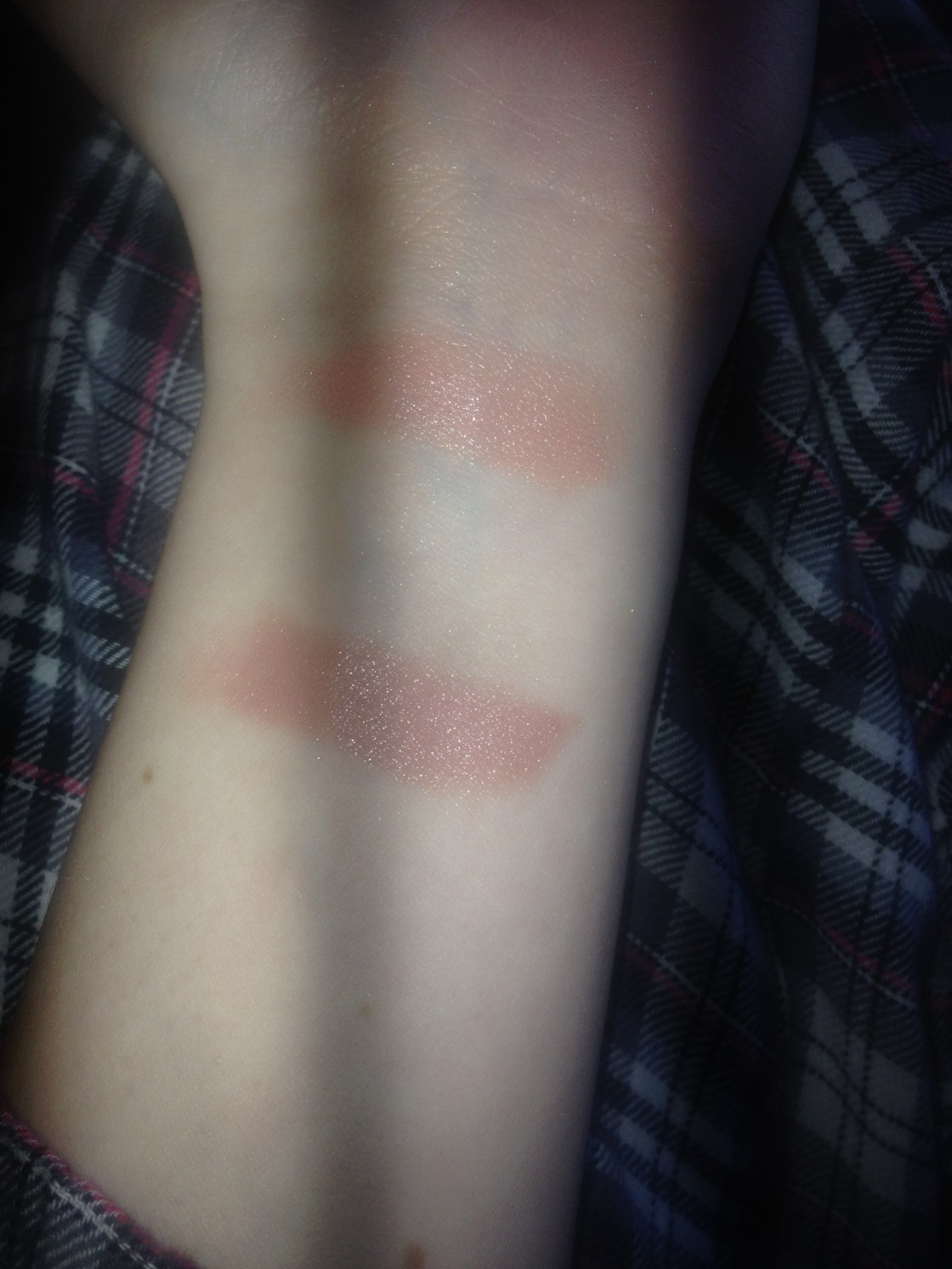 top: Blushing Beige bottom: Nude Lust