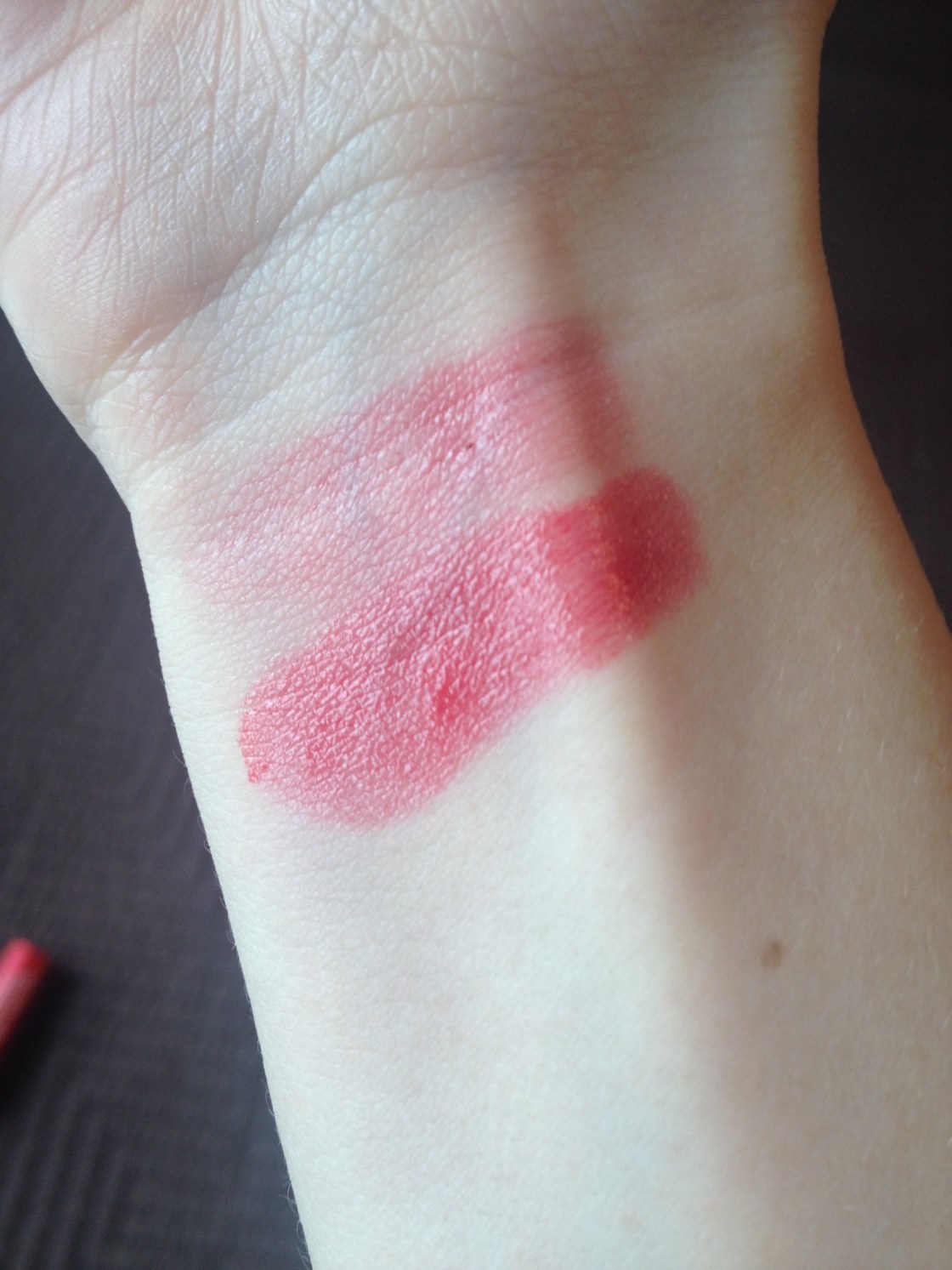 blended out vs. standard application