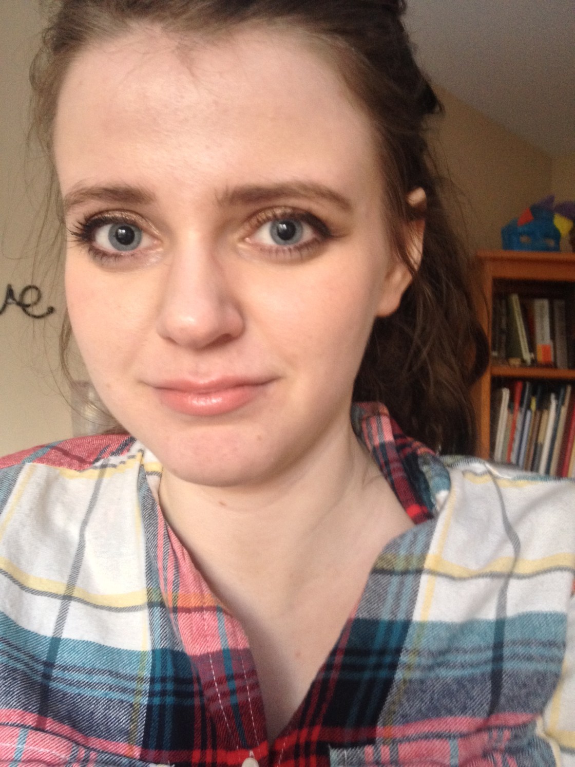 the lipstick in action!